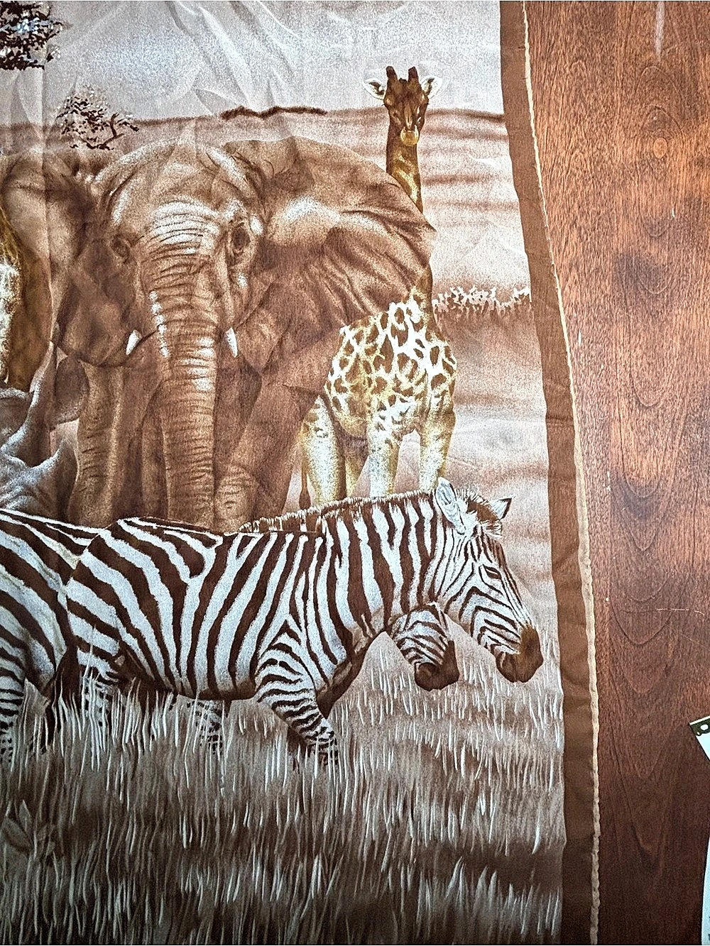 Animal Print Scarf